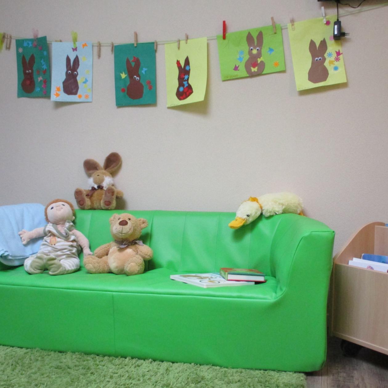 krippe kleines Sofa